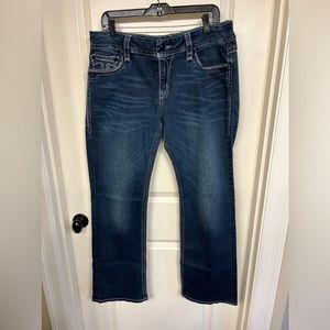 #271 Like New Rock Revival Jacklyn Easy Boot Cut Size 34/32
